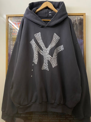 Artificial Fever grey hoodie, photo 1 of 6