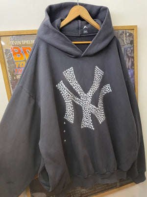 Artificial Fever grey hoodie, photo 4 of 6