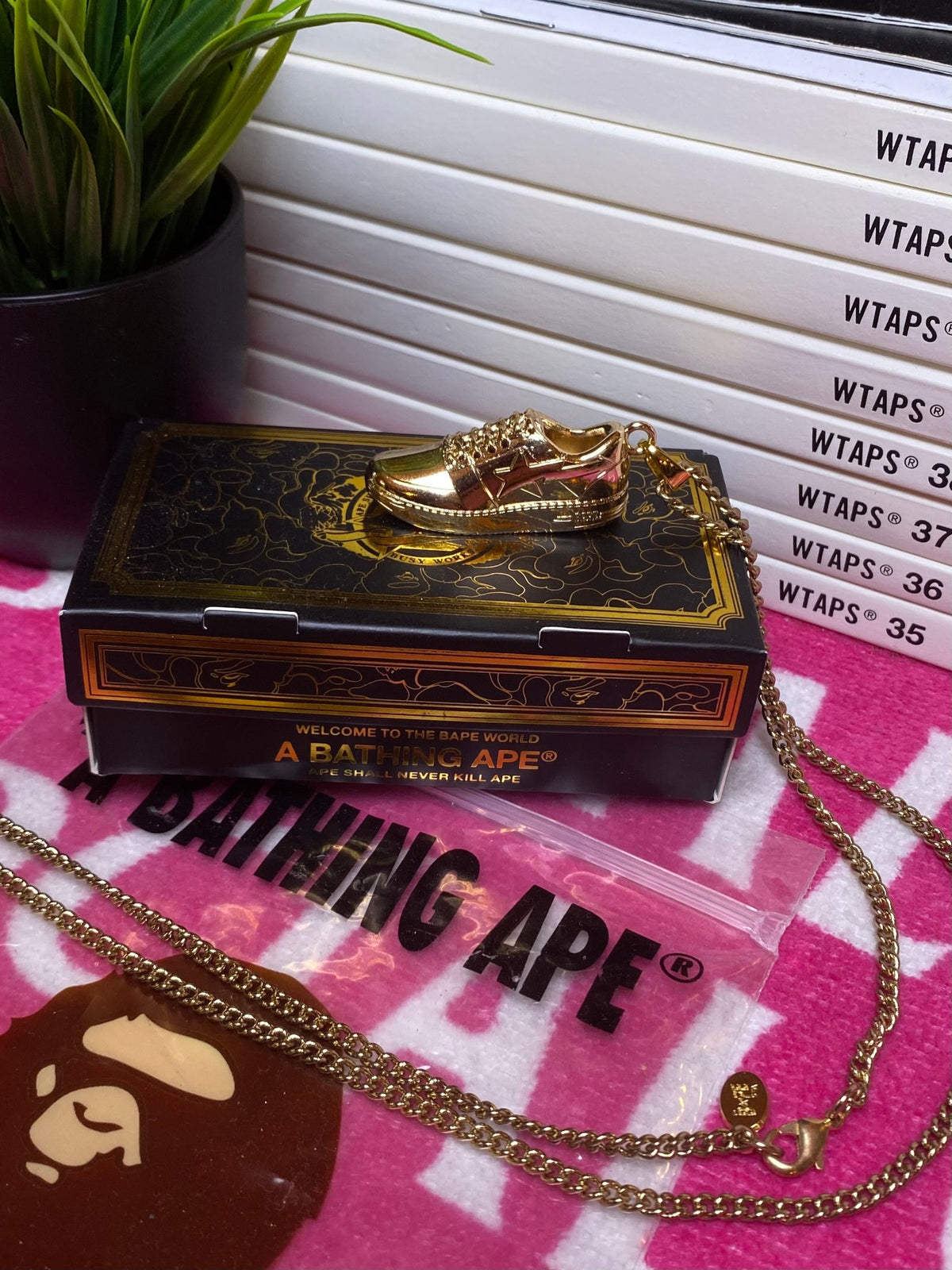 Bape gold garment, photo 1 of 7