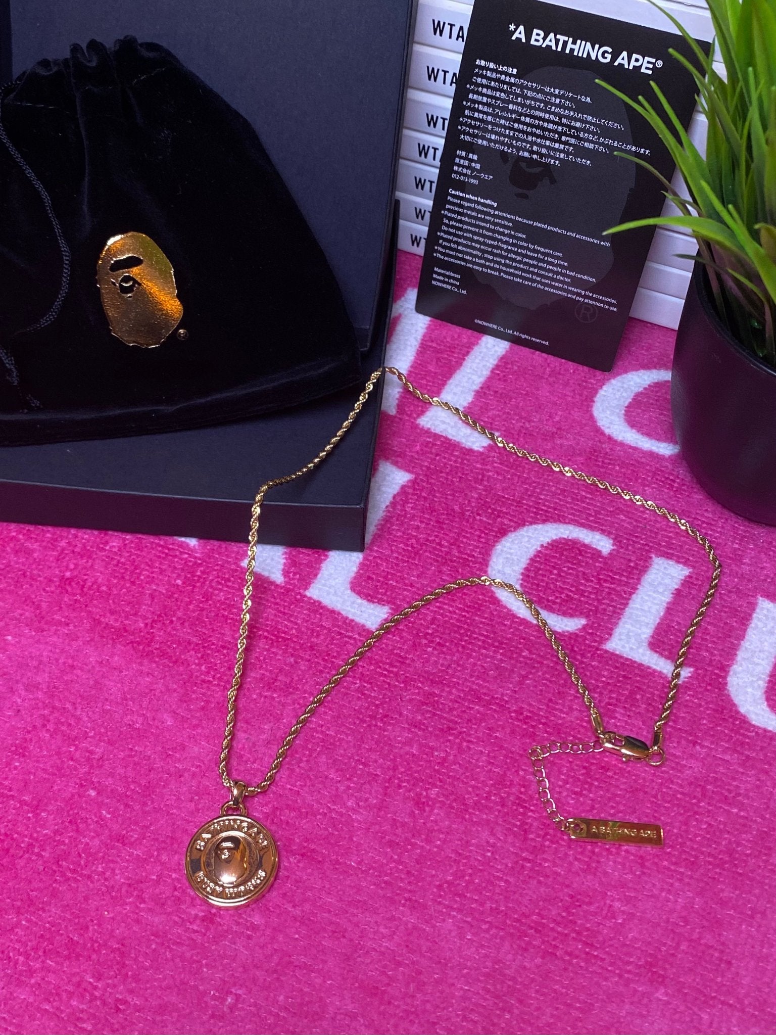 Bape gold garment, photo 1 of 7