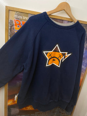Bape x Kaws navy hoodie, photo 2 of 8