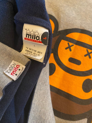 Bape x Kaws navy hoodie, photo 7 of 8