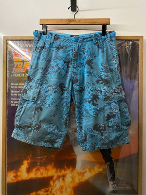 Stussy x Futura blue trousers, photo 1 of 5