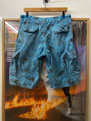 Stussy x Futura blue trousers, photo 2 of 5