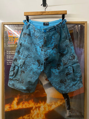 Stussy x Futura blue trousers, photo 4 of 5