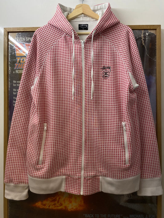 Stussy red hoodie, photo 1 of 7