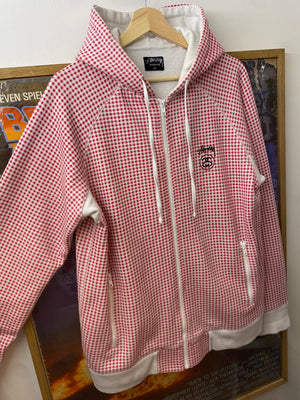 Stussy red hoodie, photo 3 of 7