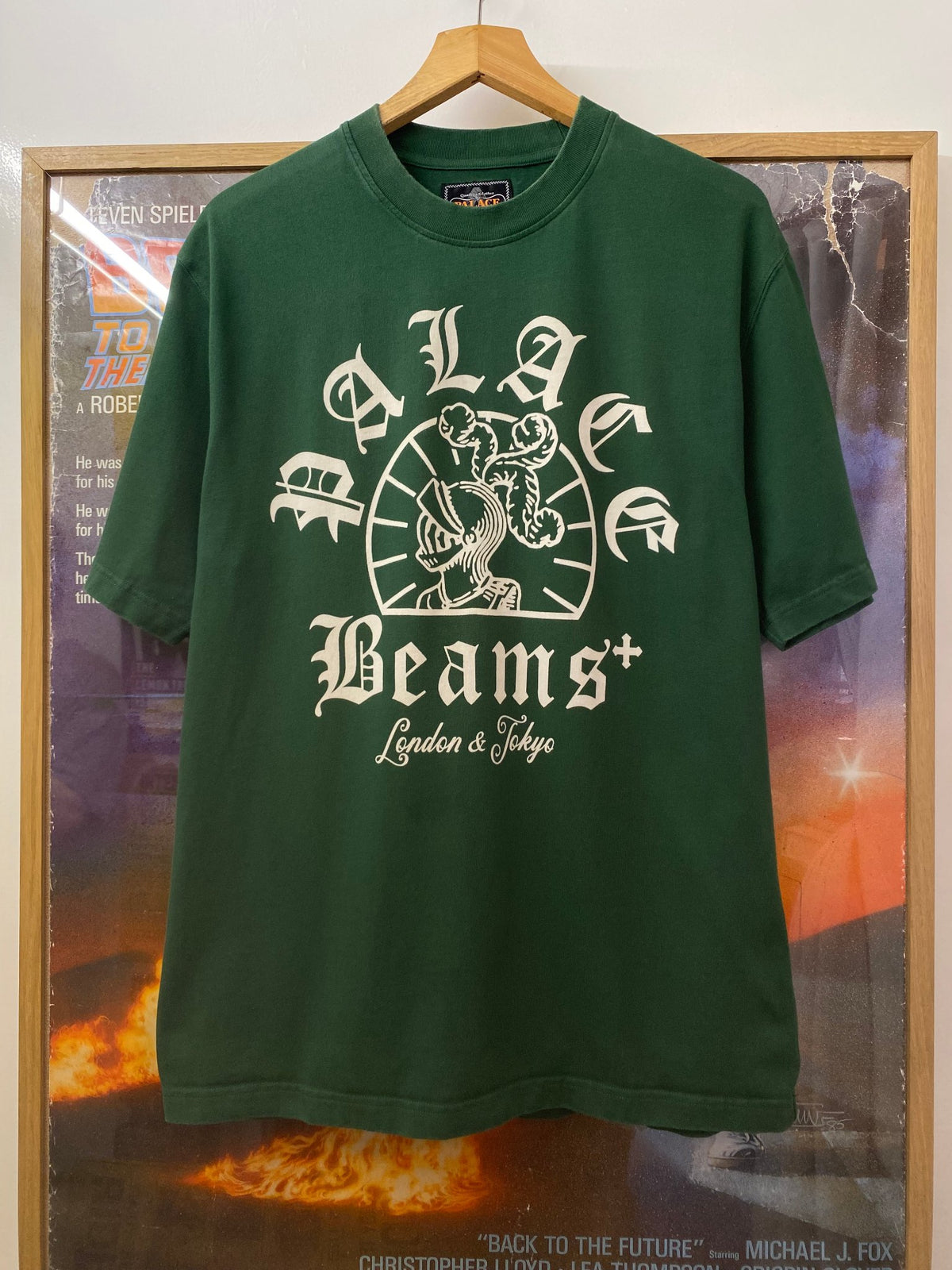 Palace x Beams green t-shirt, photo 1 of 6