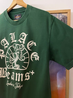 Palace x Beams green t-shirt, photo 5 of 6