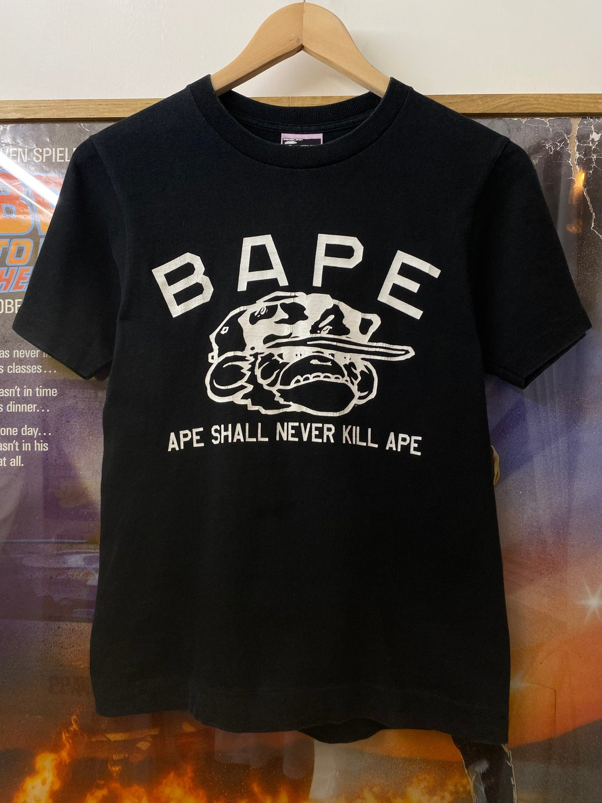 A Bathing Ape black t-shirt, photo 1 of 8