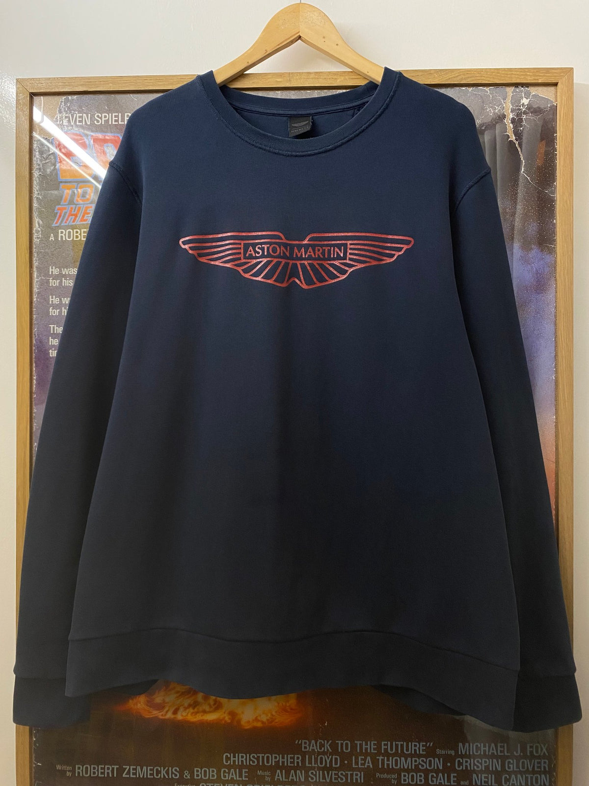 Hackett navy hoodie, photo 1 of 7
