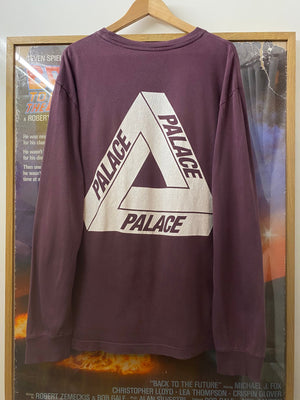 Palace burgundy t-shirt, photo 1 of 7