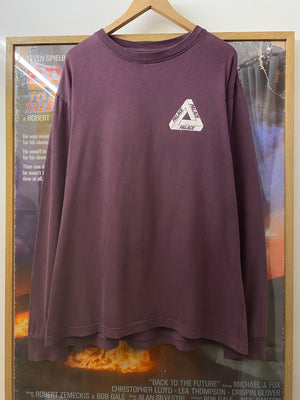 Palace burgundy t-shirt, photo 2 of 7