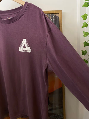 Palace burgundy t-shirt, photo 4 of 7