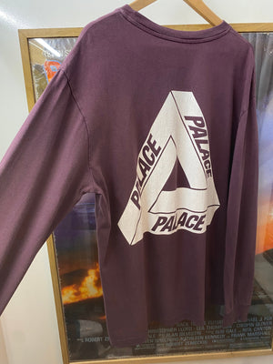 Palace burgundy t-shirt, photo 6 of 7