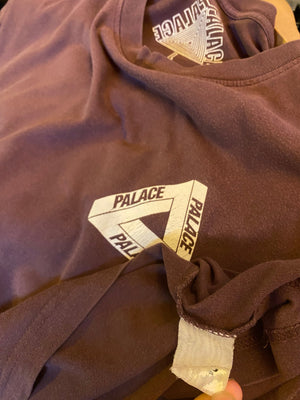 Palace burgundy t-shirt, photo 7 of 7