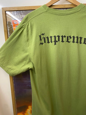 Supreme green t-shirt, photo 3 of 6