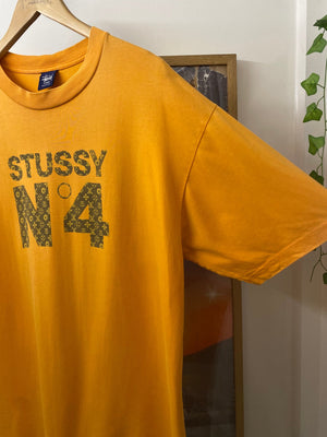 Stussy orange t-shirt, photo 5 of 7
