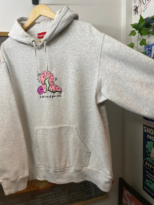 Supreme grey hoodie, photo 4 of 7