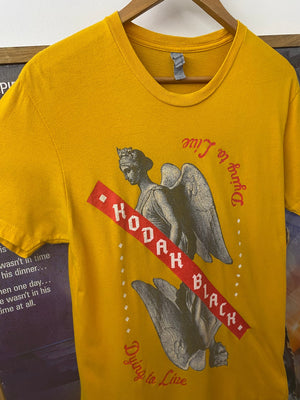 Next Level yellow t-shirt, photo 4 of 6