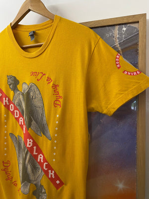 Next Level yellow t-shirt, photo 5 of 6