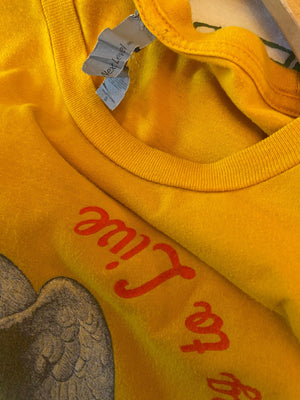 Next Level yellow t-shirt, photo 6 of 6