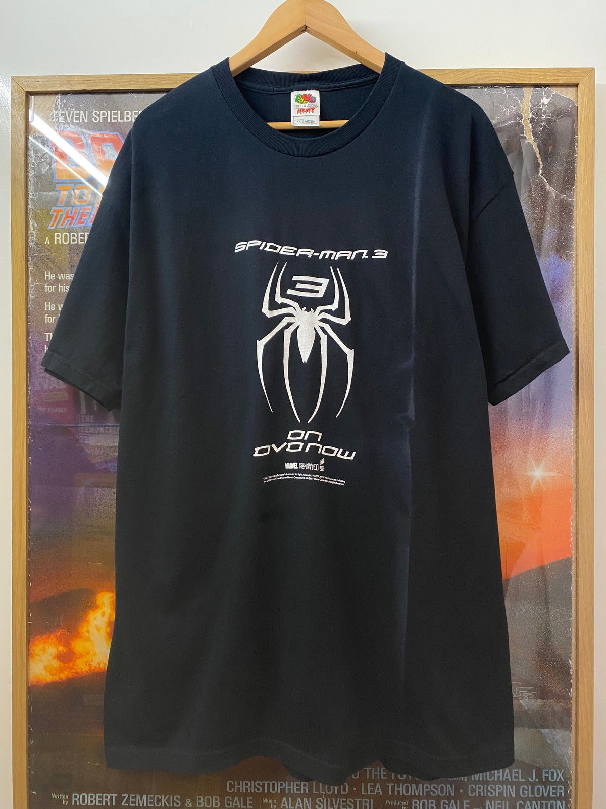Fruit Of The Loom black t-shirt, photo 1 of 5