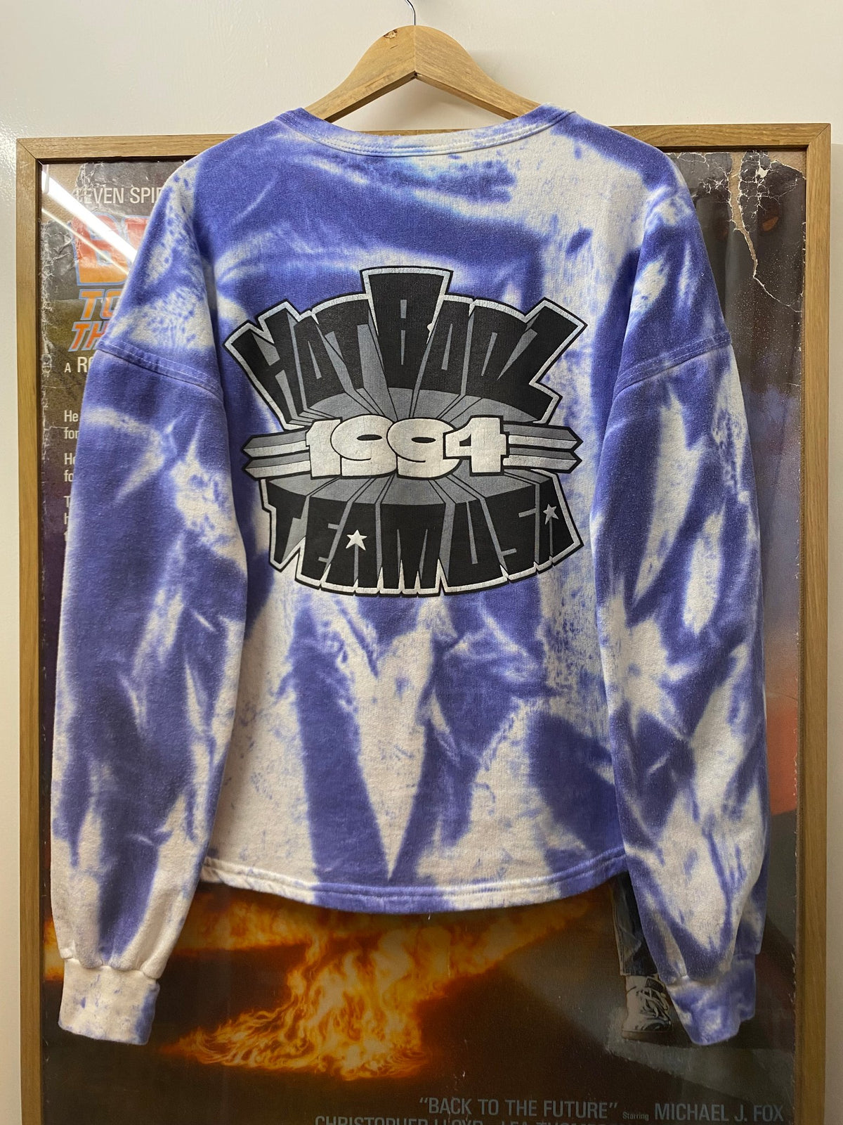 Hot Bodz blue hoodie, photo 1 of 7