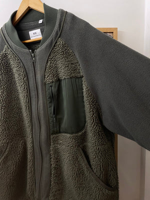 Uniqlo x White Mountaineering green hoodie, photo 4 of 8
