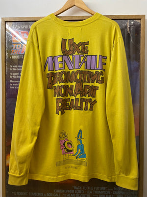 Uxe Mentale yellow t-shirt, photo 1 of 7