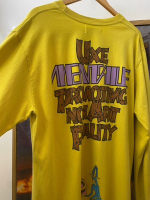 Uxe Mentale yellow t-shirt, photo 5 of 7