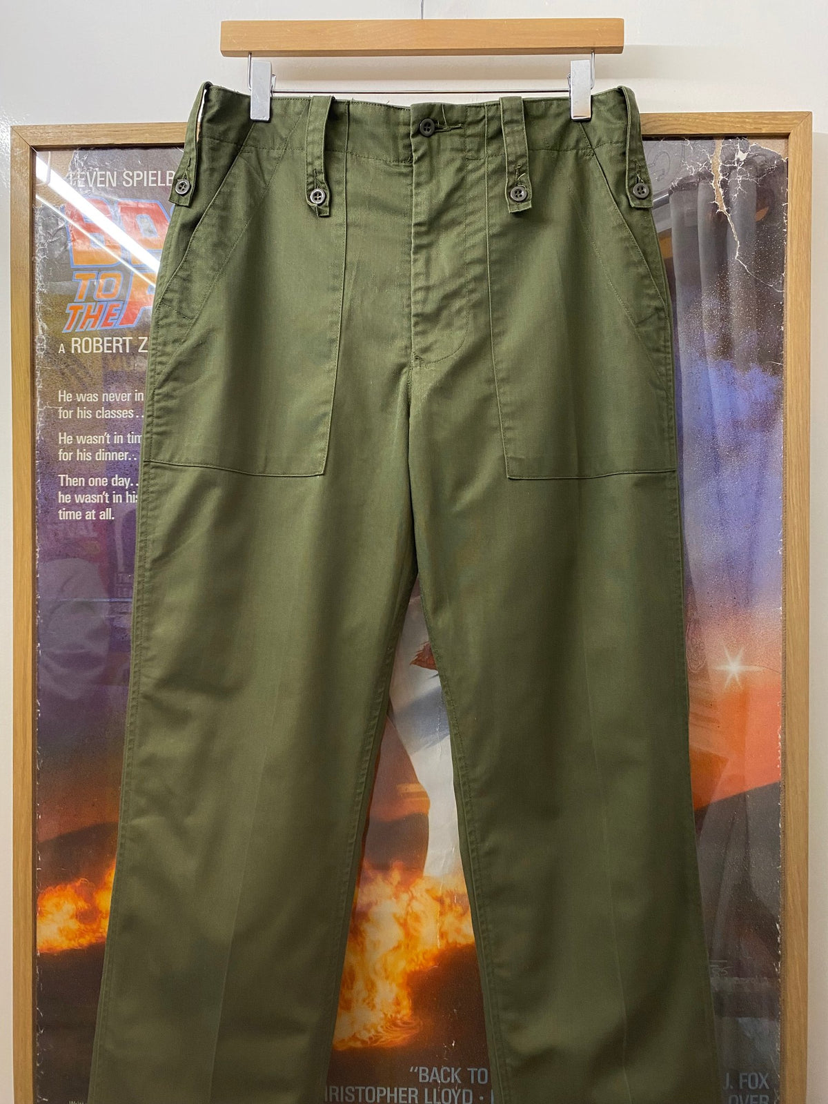 British Army green trousers, photo 1 of 7