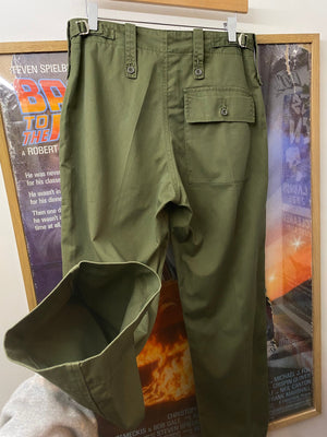 British Army green trousers, photo 3 of 7