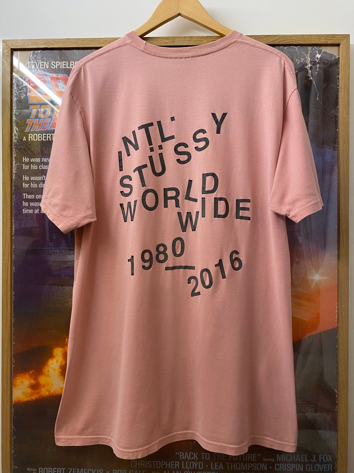 Stussy pink t-shirt, photo 1 of 6
