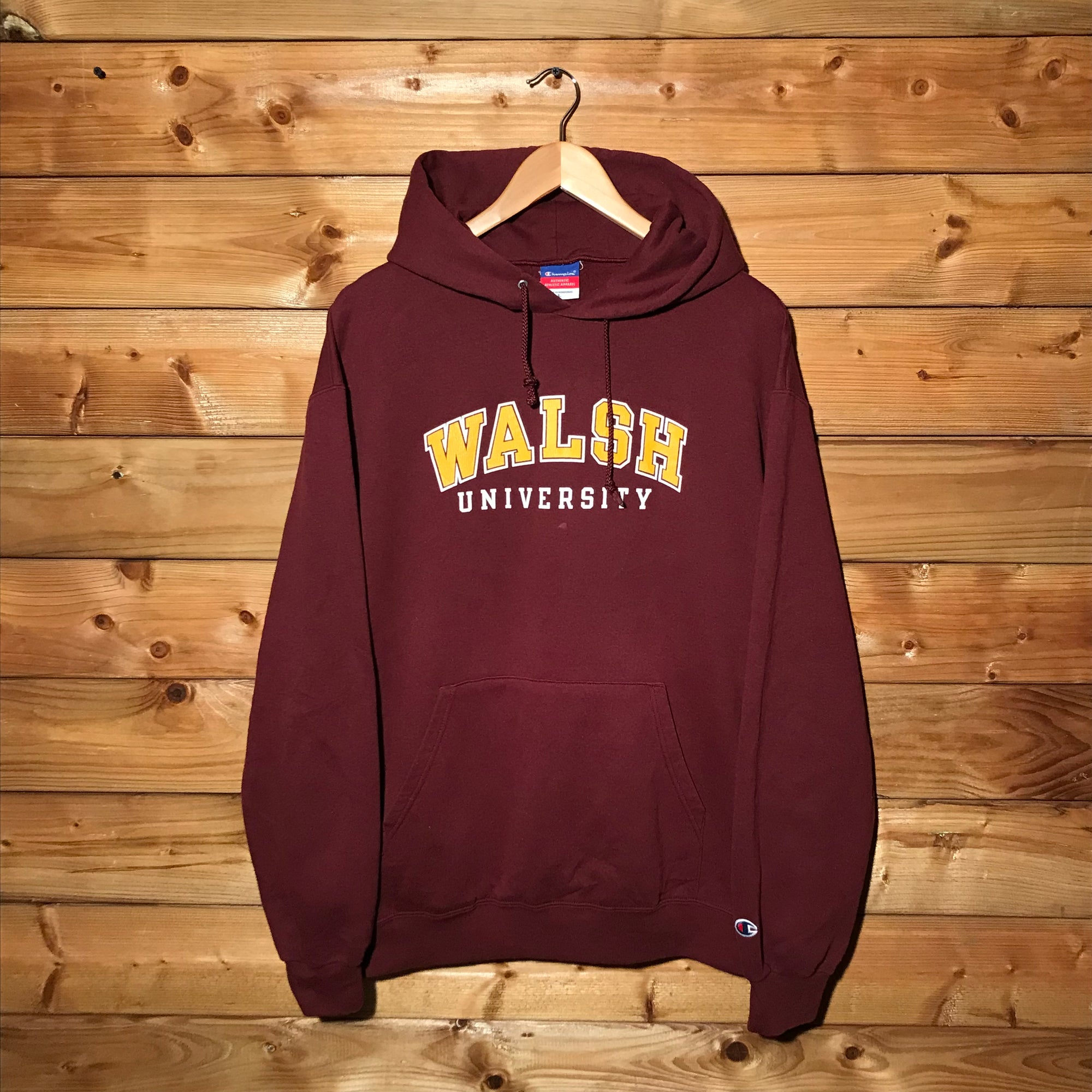 Champion Walsh University Arc Spellout hoodie