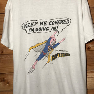 90s The Amazing Captain Condom t shirt