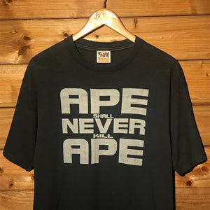 Bape, A Bathing Ape ASNKA Spellout t shirt