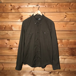 Love Moschino Patches button up shirt