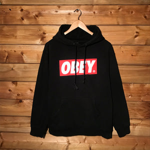 Obey Box Logo Spellout hoodie