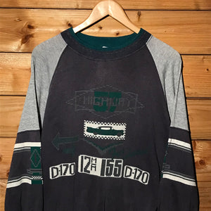 90s Free Wheelin' Highway Lowrider sweatshirt