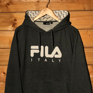 Fila Italy Spellout Hood Repeat hoodie