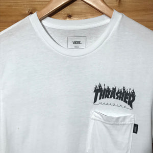 Vans x Thrasher Flame t shirt