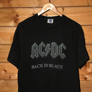 2004 AC/DC Back In Black t shirt