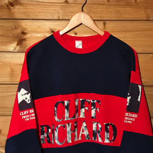1990 Cliff Richard From A Distance Tour sweatshirt