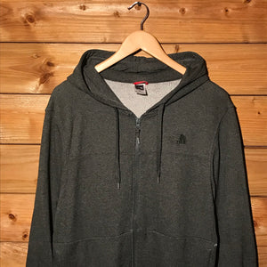 The North Face tonal zip up hoodie
