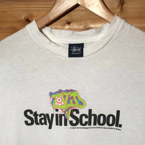 Stüssy Stay In Old School t shirt