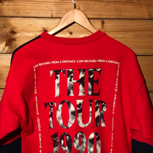 1990 Cliff Richard From A Distance Tour sweatshirt