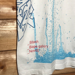 2002 Bape, A Bathing Ape x Stash Gallery t shirt