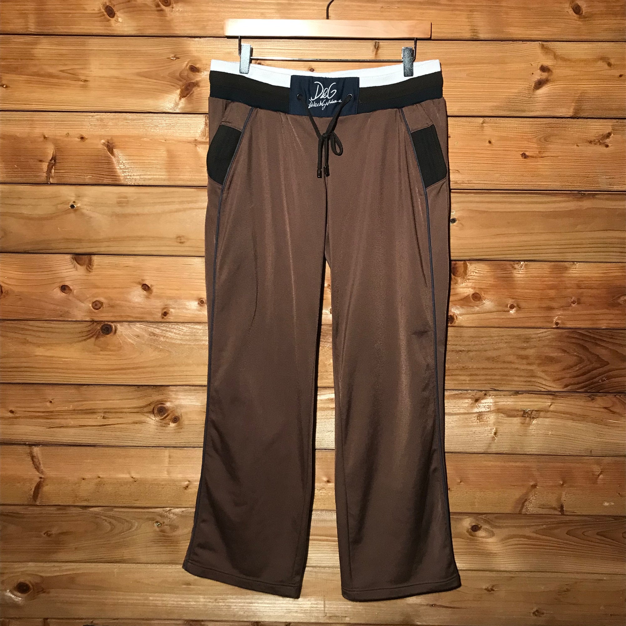 Dolce and Gabbana Piping tracksuit sweatpants