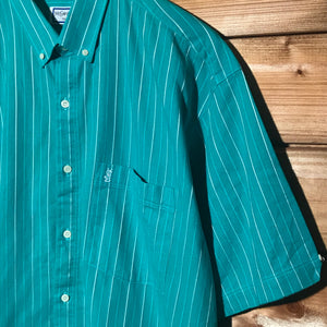 90s Yves Saint Laurent Striped button up shirt